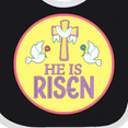 thumbnail image 4 of Inktastic He is Risen for Easter Boys or Girls Baby Bib, 4 of 4