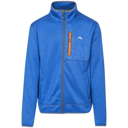 Trespass Bingham Men's Fleece Jacket - Knitted Marl Fleece With Zip Pockets, Casual Wear