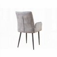 thumbnail image 5 of Modern Velvet Dining Chairs Set - 2-Piece with Iron Frame & Weight Capacity of 220lbs, 5 of 5