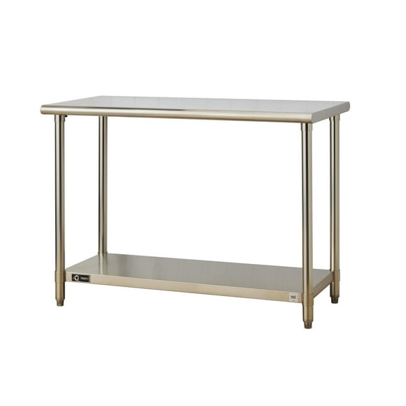 TRINITY EcoStorage Stainless Steel Table | 48” x 24” x 35” | NSF