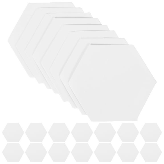 unbranded 300 Pcs Colored Paper Patchwork Decorative Hexagon Tool