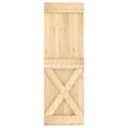 thumbnail image 3 of vidaXL Door NARVIK 70x210 cm Solid Wood Pine, 3 of 5