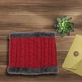 thumbnail image 4 of Zeus Neck Warmer Plus Velvet Keep Warmth Thick All Match Lightweight Neck Cover for Winter, 4 of 7