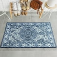thumbnail image 5 of Lochas Vintage Bohemian Area Rug for Living Room, Retro Boho Rug Bedroom Indoor Print Carpet, 2' x 3',Blue, 5 of 6