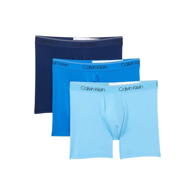 Calzoncillos tipo bóxer Calvin Klein Micro Stretch, paquete de 3 unidades, para hombre