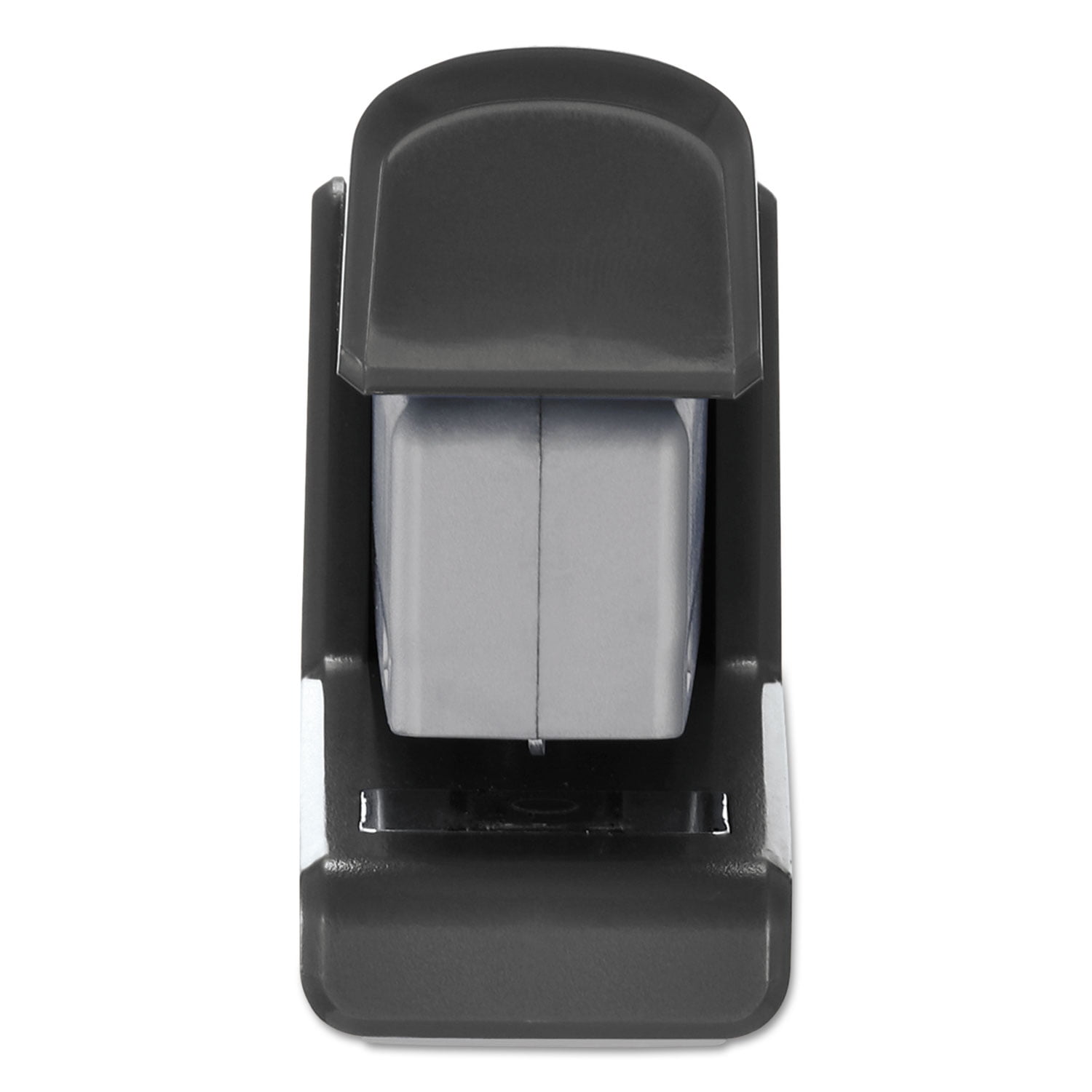 Stanley Bostitch Ez Squeeze Three-hole Punch, 20-Sheet Capacity, Black/silver