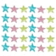 thumbnail image 2 of Kearding 100x pegatinas de pared estrellas luminosas Luna planeta calcomanía brillan en la decoración de la habitación oscura Kits de decoración para fiestas color 3 cm 100 piezas, 2 of 6