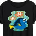 thumbnail image 3 of Disney Finding Dory - Dory, Marlin, & Nemo - Juniors Ideal Flowy Muscle T-Shirt, 3 of 5