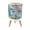Color 1, variant on Small Trash Can with Lid Underwater Coral Colorful Fish Sea Creatures 1.8 Gallon Dog Proof Trash Can Round Garbage Can Waste Bin Wastebasket for Bathroom Bedroom Living Room
