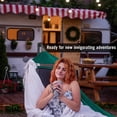 thumbnail image 6 of Tranquillo 600lb Capacity 2 Persons 2 Hammocks Included/Foldable Portable Hammocks with Stand, Tree Straps, Carry Bags for Garden Camping, Peacock, 6 of 8
