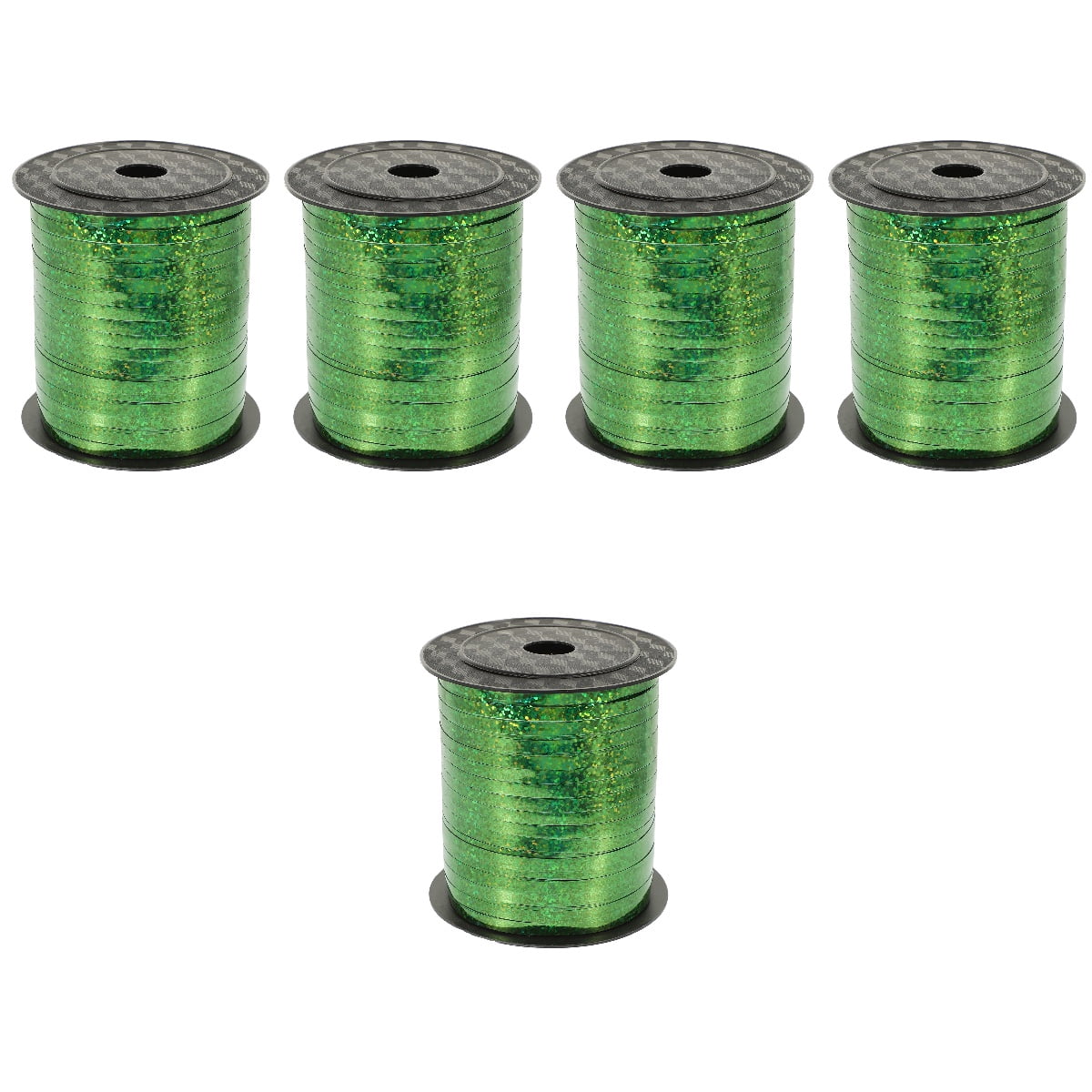 Raindrops Craft Ribbon 5 Rolls for Wrapping, Wedding Decor, Projects, Packaging, and Craft Supplies