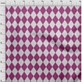 thumbnail image 4 of oneOone Rayon Purple Fabric Argyle Sewing Material Print Fabric By The Yard 56 Inch Wide, 4 of 4