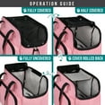 thumbnail image 5 of PetAmi Small Dog Purse Carrier, Soft-Sided Pet Carrier Bag with Pockets, Portable Medium Dog Puppy Large Cat Travel Handbag Tote, Airline Approved Breathable Mesh, Poop Bag Dispenser, Sherpa Bed, Pink, 5 of 7