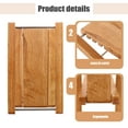 thumbnail image 3 of DEEPCRAFF Climbing Stand Foot Rest Square Wood Design For Experienced Players 1Set, 3 of 8