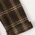 thumbnail image 6 of Sentuca 3PC Boys Pants Baggy Straigh Leg Plaid Pants Elastic Waist for Toddler Clothes, 6 of 8