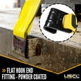 thumbnail image 7 of 4" x 30' Yellow Ratchet Strap w/ Flat Hooks, 7 of 7