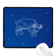 thumbnail image 1 of Star Universe Aries Constellation Mousepad Stitched Edge Mat Rubber Gang Pad, 1 of 2