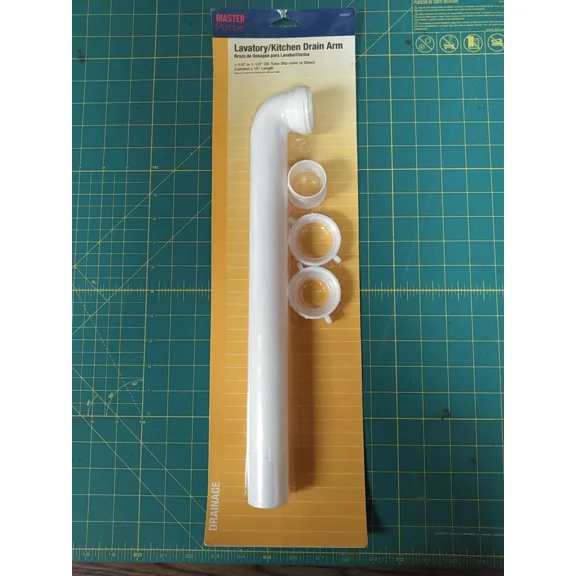 (Case Of 5) Master Plumber Drain Arm 1-1/4 Or 1-1/2 Od Tube Slip Of Direct X 15"