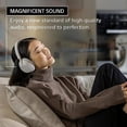 thumbnail image 4 of Sony WH-1000XM5 Los mejores audífonos supraaurales inalámbricos con cancelación automática de ruido, duración de la batería de 30 horas, optimizador para Alexa y el Asistente de Google, llamadas manos, 4 of 5