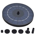 thumbnail image 2 of Solar Fountain Pump, Solar Fountain IP68 Waterproof 180L/H Multifunctional  for Garden, 2 of 8