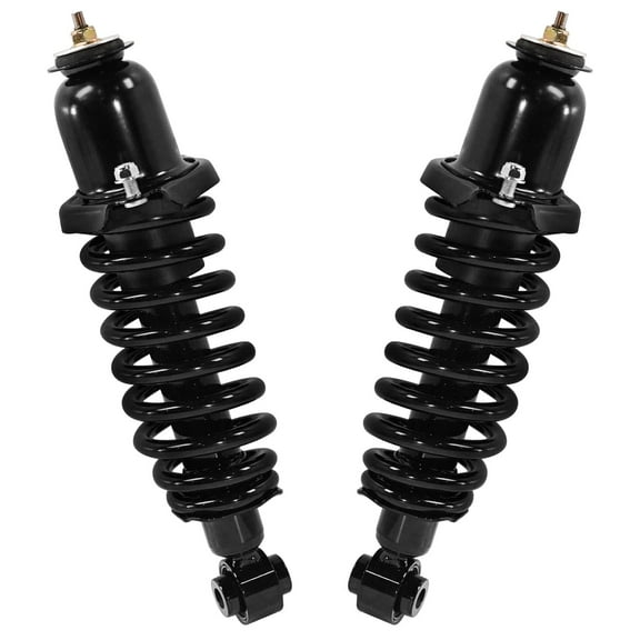 Detroit Axle - AWD 2pc Rear Struts for 2009-2013 Toyota Matrix 2009-2010 Pontiac Vibe, Struts with Coil Spring Assembly Replacement Suspension