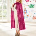 thumbnail image 6 of Girls Glitter Lace Cape Shawl Wrap Party Dress Up Fairy Tale for Kids, 6 of 7