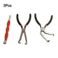 thumbnail image 1 of 3Pcs Electrical Disconnect Pliers 60 Degree Electrical Connector Separator Wiring Automotive Hose Removal Car Disassembly Tools, 1 of 8