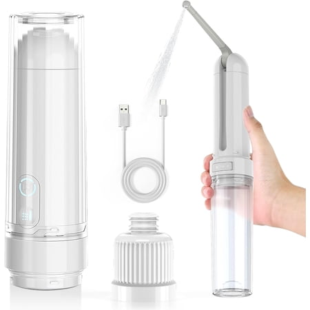 Travel Bidet Portable Rechargeable, Handheld Bidet Sprayer with Water Bottle Adapter, Ideal for Women and Men,3 Spray Modes for Enhanced Personal Hygiene