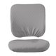 thumbnail image 2 of 2 fundas de asiento de oficina de poliéster lavables, protector de silla con cierre de seguridad. conjunto gris, 2 of 9