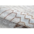 thumbnail image 5 of Khairpur Beige Modern Polyester Area Rugs for Living Room Washable Rugs Boho Moroccan Area Rug Soft Geometric Bohemian Distressed Indoor Rug for Bedroom Dining Room Office Foldable Nonslip Rug, 5 of 9