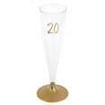 thumbnail image 1 of Exquisite 20th Birthday Champagne Flutes - Elevate Your Party with Trend-Setting Elegance, 1 of 4