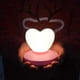 thumbnail image 2 of Lámpara de noche LED 3D para niños, creativa lámpara de mesa con forma de corazón, lámpara romántica de fresa, decoración del hogar para niños, regalo, linterna con forma de corazón, 2 of 2