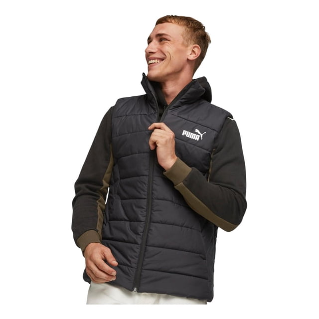 Chaleco Puma Hombre Essentials Padded Vest Negro Acolchado negro S