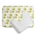 thumbnail image 6 of Honeii Avocado Work Out Pattern Bathroom Anti-Skid Pad Bathroom Mat Vintage Seamless Pattern Not-Slip Toilet Rug Set, 6 of 6