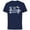 Navy, variant on Disney Mickey & Minnie Mouse Birthday Dad of the B-Day Girl - Short Sleeve Cotton T-Shirt for Adults - Customized-Black