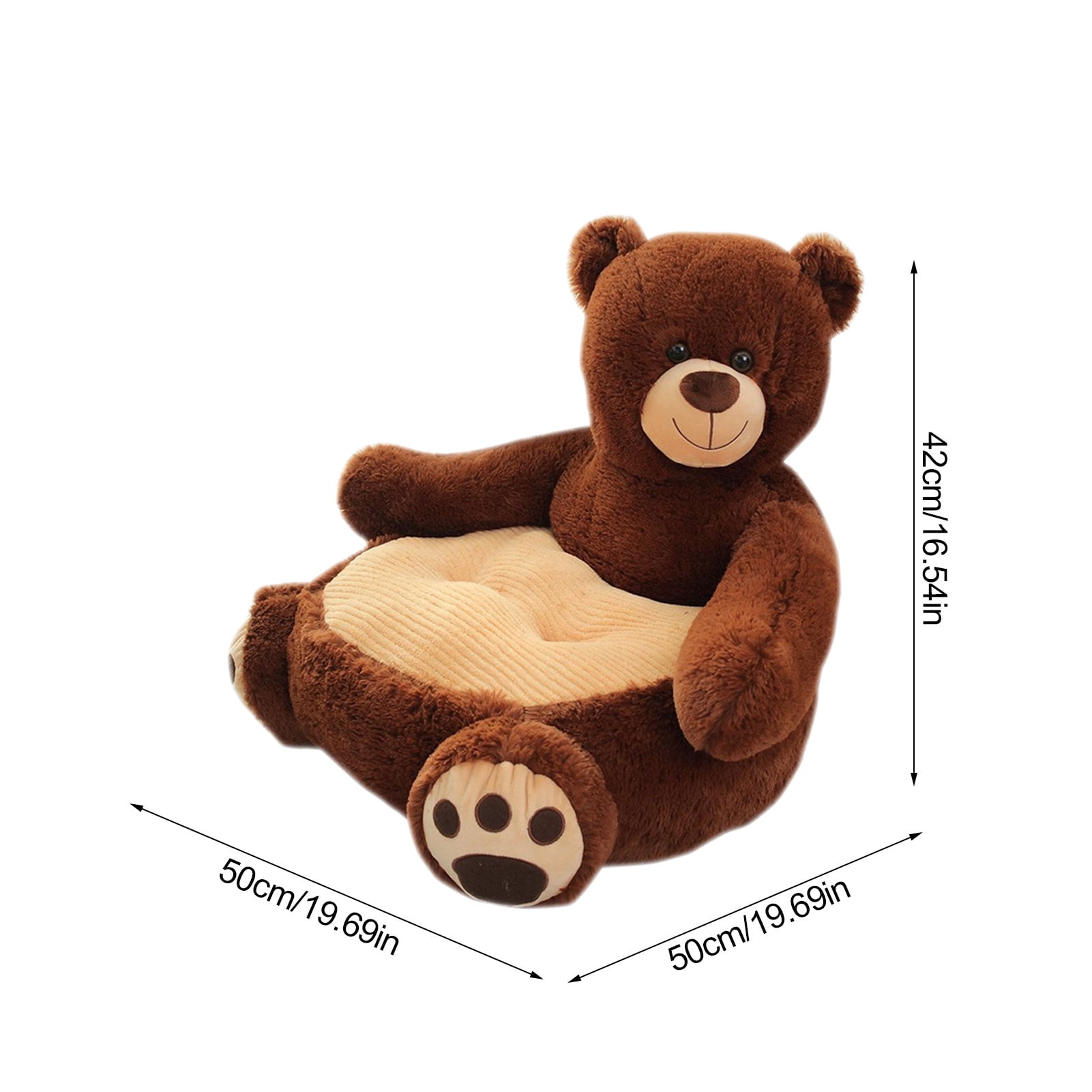 teddy plush chair
