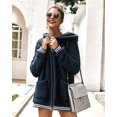 thumbnail image 3 of Veste en Molleton Surdimensionnée pour Femmes Cardigan à Manches Longues Veste Teddy, 3 of 4