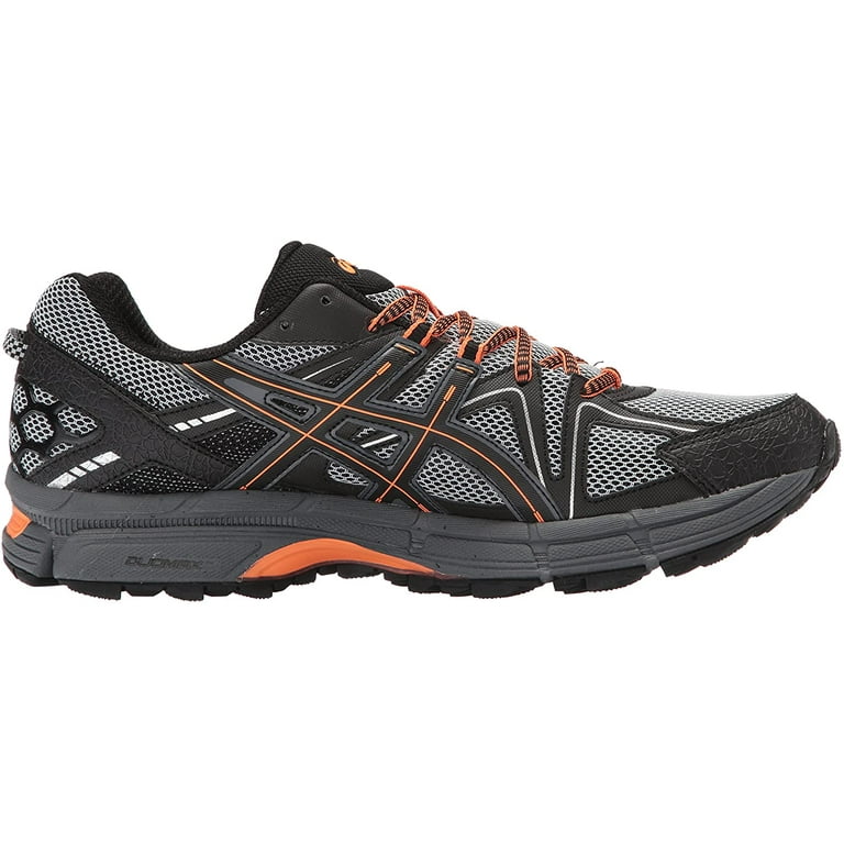 Asics men's gel-kahana 8 2024 running shoes - black/orange