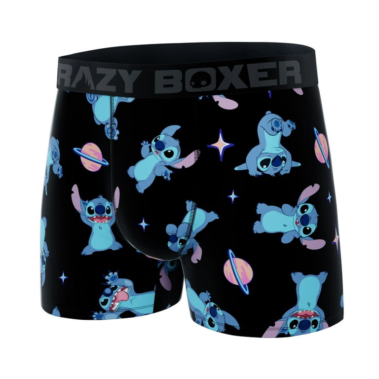 CRAZYBOXER Disney Lilo and Stitch Men's Boxer Briefs 
