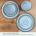 thumbnail image 4 of Pfaltzgraff Dusk 12 Piece Dinnerware Set, Blue, 4 of 13
