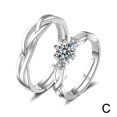 thumbnail image 7 of Couple Rings Adjustable for Wedding Suitable for Couples to Express Love, 7 of 7