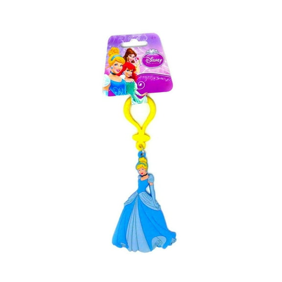 Cinderella Princess Soft Touch PVC Key ring Key Chain