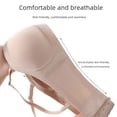 thumbnail image 3 of Sujetador push-up de estilo coreano grande con pecho pequeño y antideslizante para mujer, ropa interior sin tirantes con pecho agrandado para exterior, 3 of 5