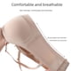 thumbnail image 3 of Sujetador push-up de pecho pequeño antideslizante sin tirantes para mujer, estilo coreano, con pecho agrandado exterior, 3 of 5