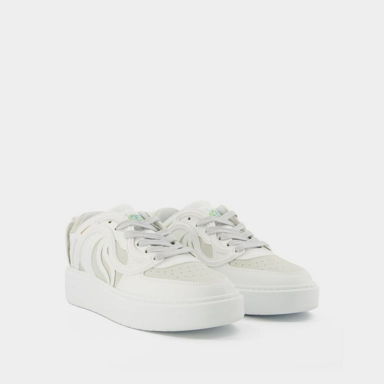 スニーカー S-Wave Sneakers - Stella Mccartney - Ice - Vegan Leather Stella Mccartney S-Wave Sneakers - Ice - Vegan Leather White