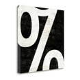thumbnail image 2 of Tangletown Fine Art Punctuated Black Square IV by Michael Mullan Poster Frame - 24 x 24 x 1.5 in., 2 of 2