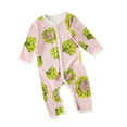 thumbnail image 1 of Gibobby Mameluco para niño con para bebés y niños pequeños, mono, ropa de algodón para bebés, juegos para niñas y niños, trajes para recién nacidos(Rosa, 6-9M), 1 of 5