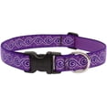 thumbnail image 1 of Large Dog Collar by Lupine 1 Wide Jelly Roll Design adjusts from 16 to 28, 1 of 3