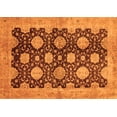 thumbnail image 1 of Ahgly Company Indoor Rectangle Oriental Orange Traditional Area Rugs, 8' x 12', 1 of 4