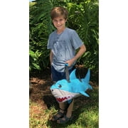Shark FunDuffle Overnight Travel Gym Tote Duffle Bag for Kids and Adults by Rasta Imposta